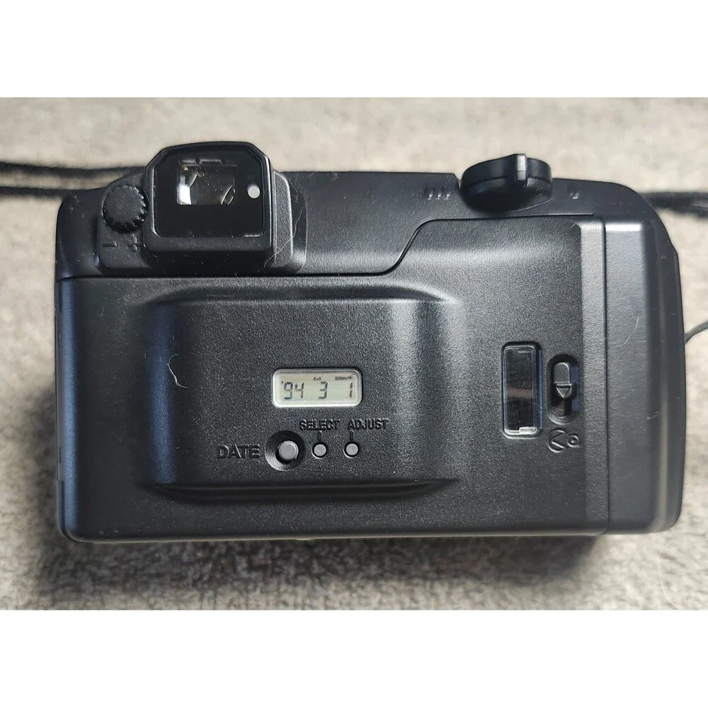 Pentax IQZoom 105G 35mm Film Camera 38-105mm Zoom Lens Tested New Battery Bundle
